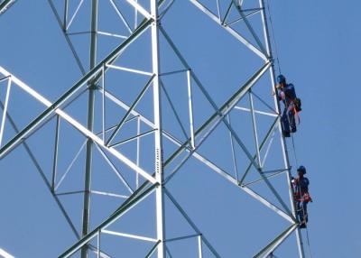 China Torre de acero de la transmisión del poder, torres eléctricas de la alta tensión de la presión de viento de 5 - 190 kilómetros por hora en venta