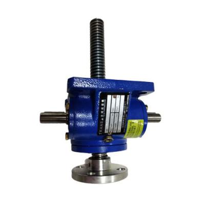 China Garment Shops SWL Series Blue Color Compact Structure Lightweight Low Speed ​​Worm Drive Fast Speed ​​Sling Type Screw Jack for sale