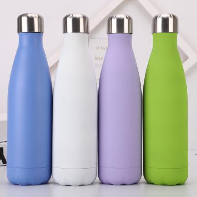 China 17oz  Stainless Steel Cola Shaped Water Bottle for sale