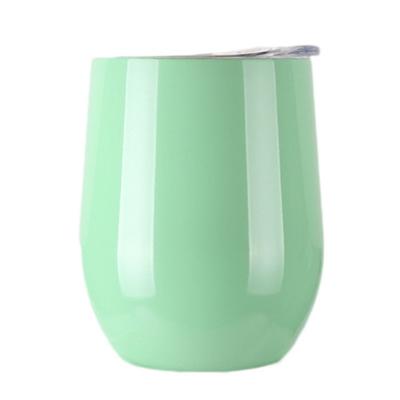 China Los vasos aislados pared doble verde clara, prueba del escape aislaron el vaso 12oz en venta