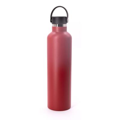 Chine le vide de 18oz 21oz 24oz a isolé la bouteille, logo gravant en refief de flacon étroit de bouche à vendre