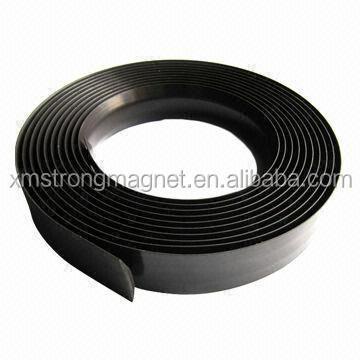 China Industrial Magnet Magnetic Roll Magnet Elastic Band Thin Soft Flexible Rubber Roll For Sale for sale