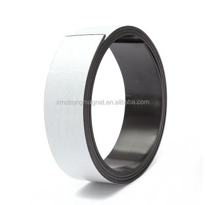 China Good Quality Rubber Magnet Magnetic Tape Self Adhesive Flexible Soft Rubber Band for sale