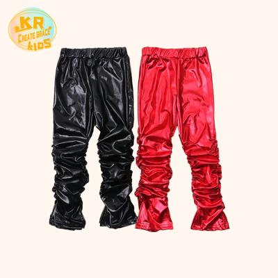 China Wholesale anti-pilling pants piled pants baby clothing leather pants baby pants kids clothes for sale