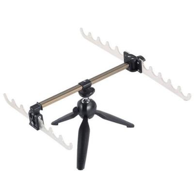 China Durable Adjustable Retractable Carp Fishing Rod Pod Holder Luminous Stand Holder Fishing Pole Fishing Rod Stand Tackle Accessory for sale