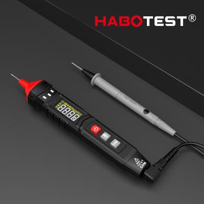 China HT121 Tipo de bolígrafo Multimetros digitales inteligentes portátiles Multi-métrico True RMS LCD 4000 Cuentas Universal Métrico Voltmétrico CC/AC en venta