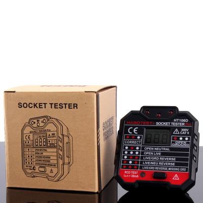 China 250V Plug Socket Tester ,  Habotest HT106D Socket Tester for sale