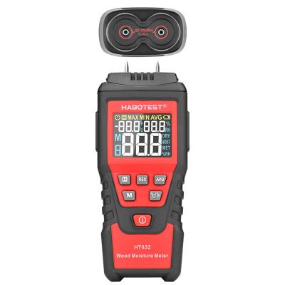 China 99.9%RH Digital Wood Moisture Meter , HT632 Humidity Moisture Meter for sale