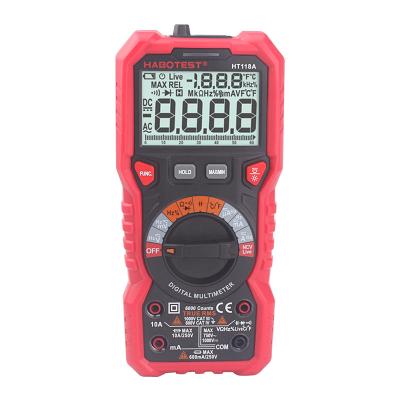 China Van de Waaierce van HABOTEST 1000V AC gelijkstroom graaft de Analoge Auto Automobiel Professionele de Digitale Multimeter100mf Beste Autorange Multimeter Te koop