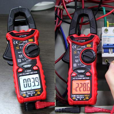 China Handbediend Digitaal de Multimeter Waar RMS AC gelijkstroom van de Klemmeter van de het Ohmcapacitieve weerstand van de Voltampère van de de Frequentietemperatuur de Diodemeetapparaat Te koop