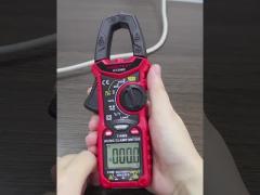 HT206B Auto Range Digital Clamp Meters , 600V Digital Clamp Ammeter