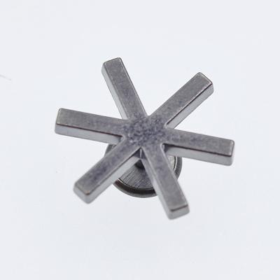 China China Factory Custom Star Shape Nickel Free Rivet Free Rivets For Bag Clothes Zinc Alloy Rivets for sale