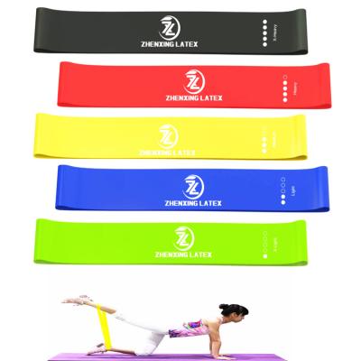 China Gym fitness stretch /home training /resistance to use high quality fitness sport mini loop non-latex home training band resistance bands for workout resitant exercise ankle leg arm workout for sale