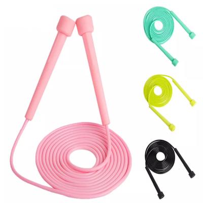 China Professional Adjustable Jump Rope Gym PVC Jump Rope Fitness Equipment Muscle Men Women / Speed ​​Jump Rope Physical Education Boxing Muttahida Majlis-e-Amal Training for sale