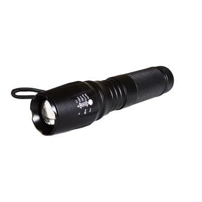 China Portable P-11 Emergency Led Emergency Flashlight Buzz Flashlight 26650 Battery 3AAA Battery 3AAA Flashlight Outdoor Led Torch for sale