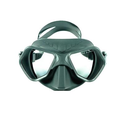 China New Style Low Volume Dive Mask MK-5001 Tempered Glass Silicone For Scuba Diving Snorkeling Snorkeling for sale