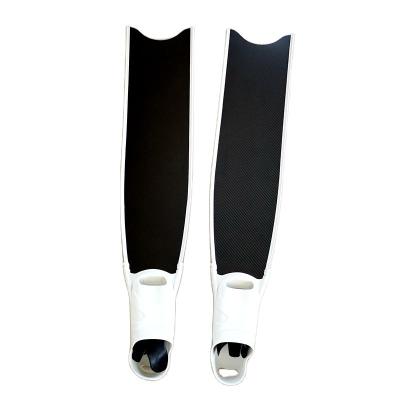 China Carbon Composition Blades Spearfishing Scuba Diving Fins Long Snorkeling Fins for sale