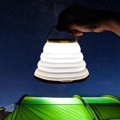 China Outdoor Camping High Quality Portable Rechargeable Solar Powered Led Folding Camping Lamp With Mosquito Repellent for sale