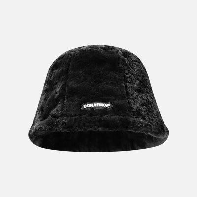 China COMMON White fisherman hat female autumn and winter with cashmere warm Korean version of the face small hundred furry short eaves water for sale