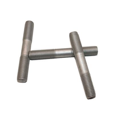 China Best Standard High Strength Double Head Bolt Plain Thin Rod Double Head Screw Stud for sale