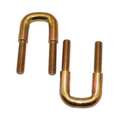 China Housing Constructions Excellent Quality U Shaped Carriage Bolt Zinc Square Colored U Bolts for sale