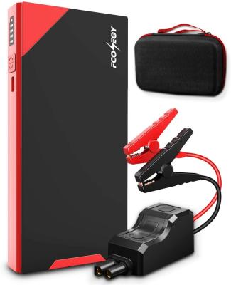 China Fconegy 600A Peak Current 8000mAh 150*75*20mm Smart and Fast Charger Portable Car Jump Starter for sale