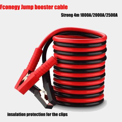 China For car saft high quality OEM service 3m copper 2500A power truck jump cable between battery with zipper bag for sale