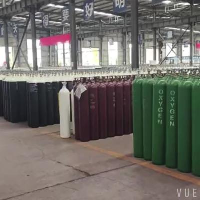 China Medical 40L 50L 47L 20L Safety Oxigen gas cylinders for sale