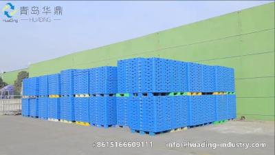 China 9 Feets Hdpe Plastic Materia Export Plastic Pallets For Brick Block Making Machine for sale