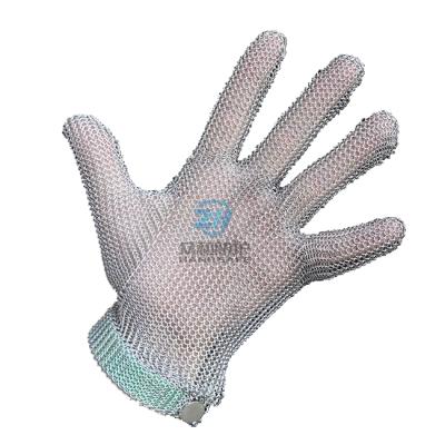 China Food Grade Anti Heat Anti Cut Stainless Steel Shield Hand Safety Gloves for sale