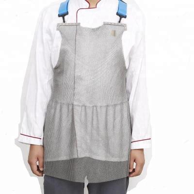 China Chest and Torso Protective Body Protector Stainless Steel Ring Chainmail Apron for Butcher for sale