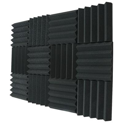 China Highly Effective Sound Absorption 2022 Amazon Explosive Wholesale 600*600*25Mm Polyurethane Acoustic Foam To Reduce Noise for sale