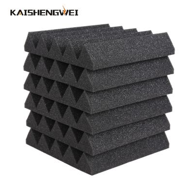 China Contemporary 2022 Amazon Hot Sale Triangle Groove Sound Absorbing Foam Studio Sound Absorbing Board Polyurethane for sale