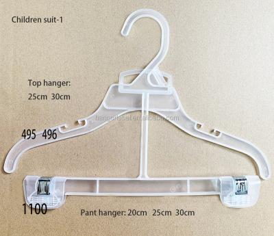 China DISPLAY factory price for plastic kids / men cut hanger for sale