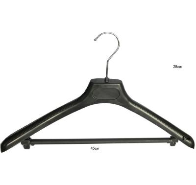 China DISPLAY suit hanger, plastic suit hanger, men's suit hanger for sale