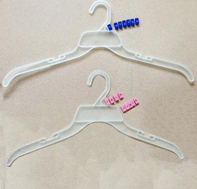 China SHOW 472,470,509plastic t-shirt hanger with sizer for sale