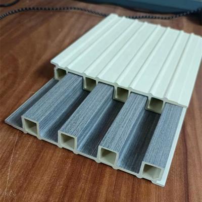 China Direct Sale Modern Exterior Wood Factory Plastic Composite Wpc Wall Panel for sale