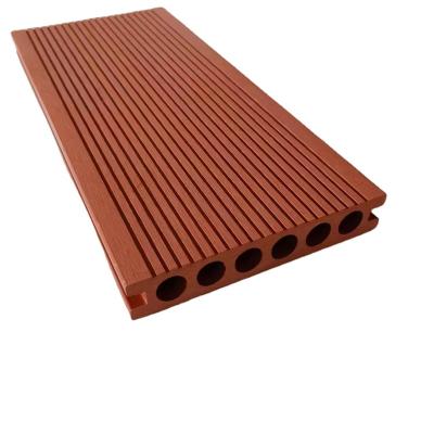 China Eco-friendly high quality wpc pvc flooring wpc co-extrusion decking flooring for exterior for sale