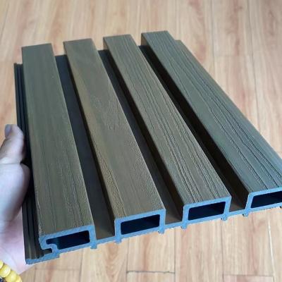 China New eco - friendly wood grain 3d low price coextrusion wpc decking for sale