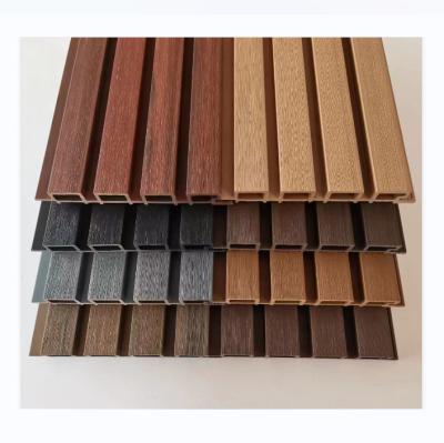 China Eco - Friendly Wood Plastic Composite Wall Panels Quanshi wpc Wall Panel Exterior Exterior for sale