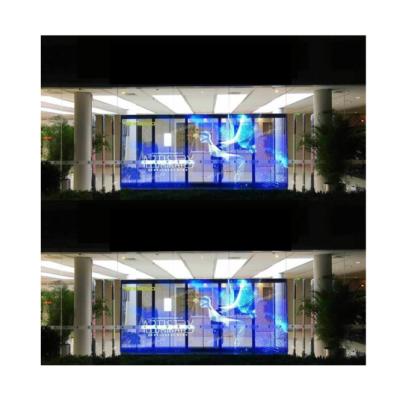 China Wholesale Tewei P5.2-10.4mm film outdoor high quality custom transparent led display screen led display screen for sale