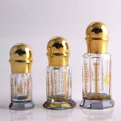 China Wholesale Home Decor 3ml 6ml 12ml Glass Empty Glass Bottles Arabic Essence Perfume Oils Personal Care for sale