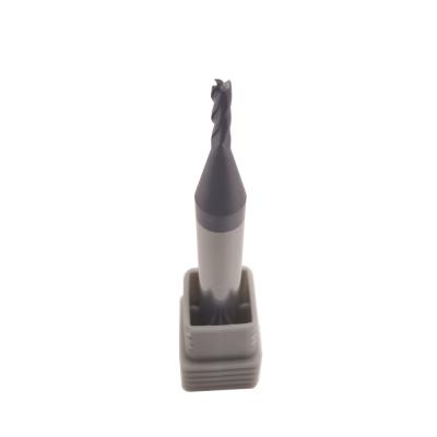 Κίνα 65HRC 4 φλάουτα 2mm καρβίδιο Endmill βολφραμίου για το σκληρό χάλυβα προς πώληση