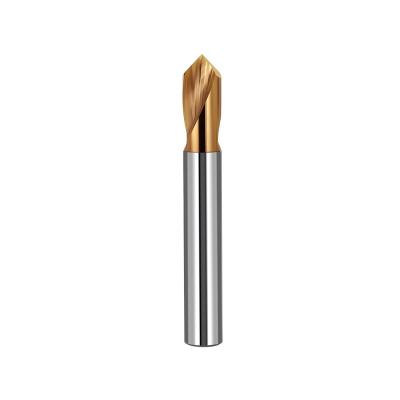 China Carbide 60 90 120 Graadafkanting Endmills van het Wxsoonwolfram voor Metaal Te koop