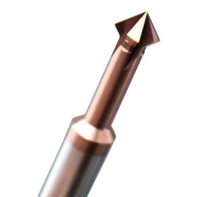 China Wxsoon Customized Tungsten Carbidde Double Side Chamfer Endmills For Steel for sale