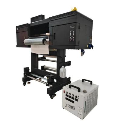 China Hotels size 60cm label sticker printing machine hot sale dtf printer i3200 DTF UV printer for sale