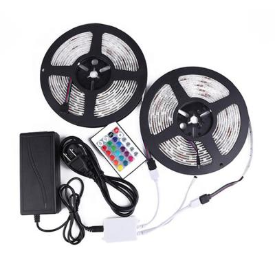 China LANDSCAPE RGB led strips with RGB led controller DC12V 5M 150led waterproof RGB led strip kit for sale