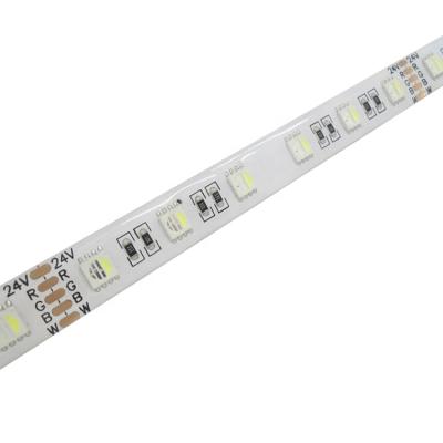 China Hotel 4in1 RGBW IP65 IP67 IP68 12V 24V SMD5050 RGBW LED Strip Light for sale