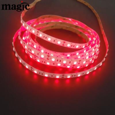 China Non-waterproof IP30 300LEDS SMD5050 LED 12V 670nm Hotel Red Light Strip for sale