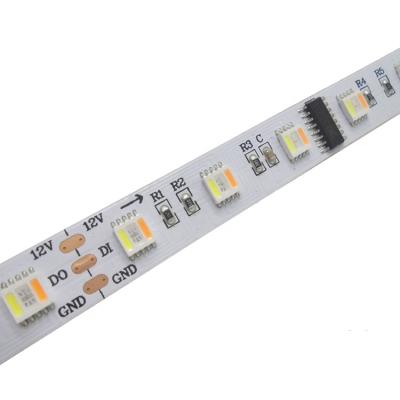 China Individually LANDSCAPE Addressable Led Strip RGB+CCT With A 5in1 Led Digital LED Strip TM1812 for sale